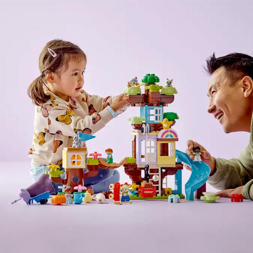 乐高积木 L10993乐高得宝大颗粒系列3合1创意树屋 商品图1