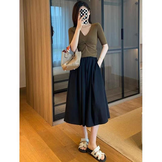 【59元立抢显瘦阔腿裤裙！】胯宽/腿粗的穿它巨巨巨显瘦！简约风格显气质，随意搭配都好看 商品图3