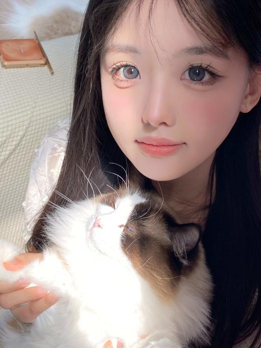 【中直径】Leenscolor-蝶豆花-14.2mm 【年抛 度数0-1000度 含有525/575】 商品图6