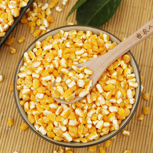 【山区杂粮】农家大玉米糁 优选玉米磨制  玉米味浓   清香有嚼劲儿  大棒渣  棒碴  400g 商品图1