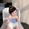 【捡漏价29.9元/2件】薄款内搭宝宝冰丝吊带，凉爽舒适时尚优雅，柔软舒适清凉透气，轻盈凉爽透气不黏腻，外穿夏季凉爽上衣小背心婴儿T恤儿童女童潮sh 商品缩略图7
