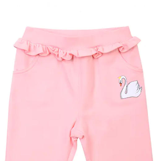 棉果果春秋款女童小毛圈长裤M122200219084 商品图2