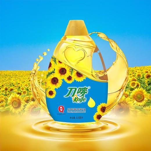 刀唛压榨葵花籽油5L 商品图0