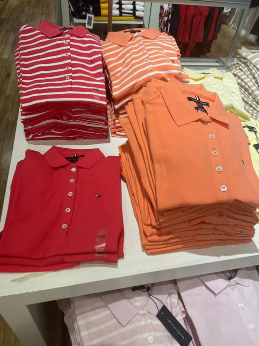 Tommy五粒扣Polo衫💰599/两件，350/件 商品图1