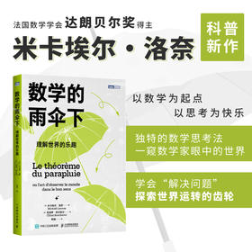 数学的雨伞下：理解世界的乐趣 培养孩子思维的科普类书籍 数学科普读物 代数 几何 数学故事书 数学思维训练