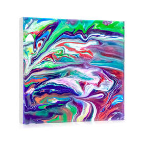 袋鼠团团慈善创卖-流体画《鼠我最潮》