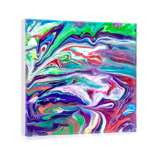 袋鼠团团慈善创卖-流体画《鼠我最潮》 商品图0