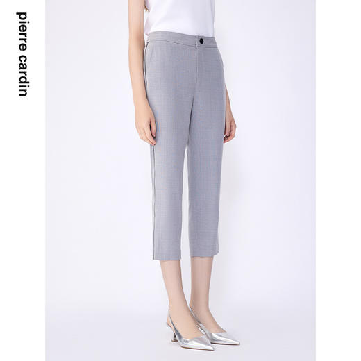皮尔卡丹女装夏季新款通勤干练时尚百搭西服裤子C32TL002
 商品图1