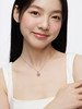 卡蒂罗纯白之恋项链女925银轻奢小众2023新款夏锁骨链高级感配饰 商品缩略图3