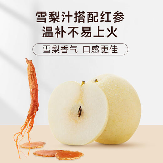 【低升糖雪梨红参红糖】  12颗 商品图4