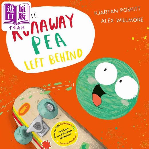 【中商原版】落后的土豆 Alex Willmore：The Runaway Pea Left Behind 英文原版 儿童绘本 亲子童书读物 故事图画书 精品绘本 商品图0