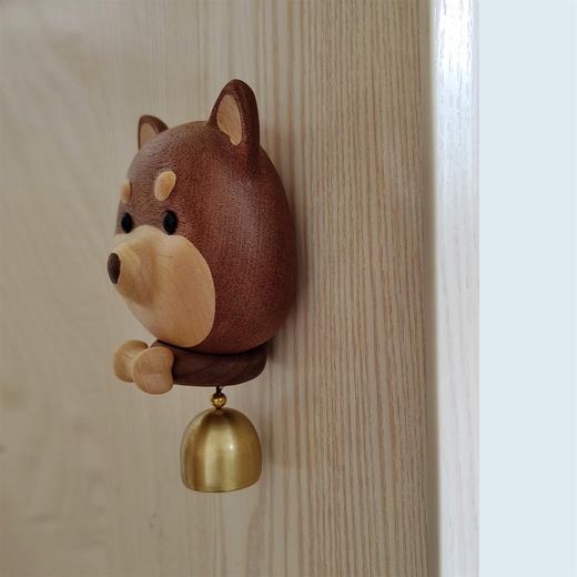 旺财门铃°胡桃木+榉木 商品图3