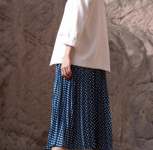 M1臣禾金属链条波点半裙K211030703【奥莱】 商品图0