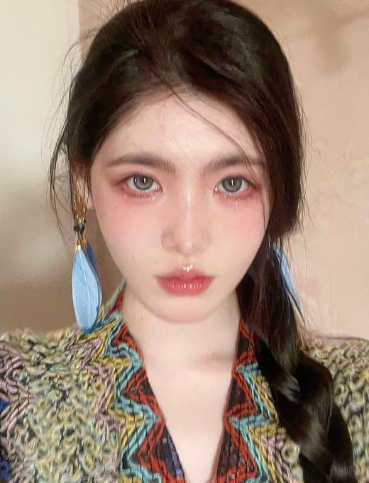 【中直径】Leenscolor-蝶豆花-14.2mm 【年抛 度数0-1000度 含有525/575】 商品图12