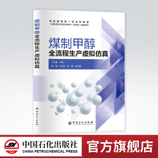 【官方旗舰店】煤制甲醇全流程生产虚拟仿真 王训遒 主编 煤气化、甲醇、生产工艺、计算机仿真 9787511462435 中国石化出版社 商品图0