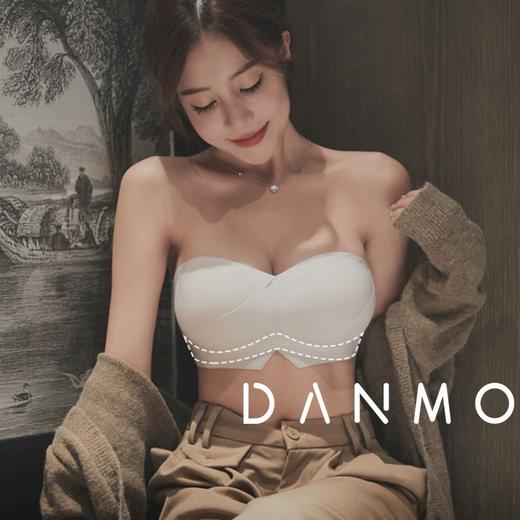 DANMO漫画无肩带性感文胸，无痕聚拢、 一体式防滑 商品图6
