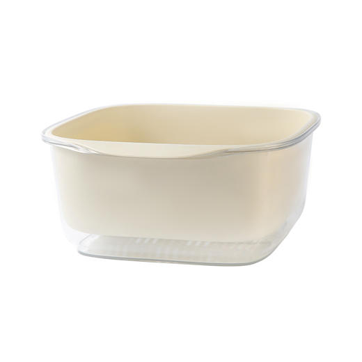 【醒粉福利19.9元/1大+1小】双层洗菜沥水篮 厨房家用果蔬洗菜篮子 商品图4