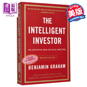 【中商原版】聪明的投资者 巴菲特导师本杰明格雷厄姆 The Intelligent Investor 英文原版 Benjamin Graham 经济管理读物畅销书