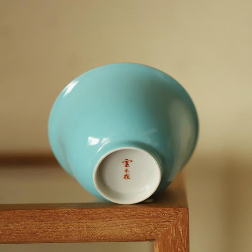 景德镇云木在 摘我园中蔬茶碗 二才盖碗单个功夫陶瓷泡茶碗 商品图8