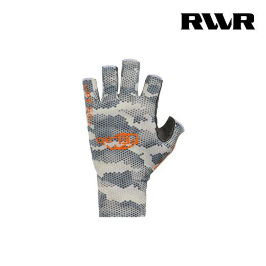 RVVR【22款 冰丝防晒半指手套 】路亚户外运动护手防晒防刺伤装备 商品图0