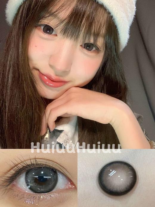 【大直径】Leenscolor-元气高光黑-14.5mm 【年抛 度数0-1000度 含有525/575】 商品图0