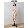 VIMAGE纬漫纪秋季新款时尚小众设计短款衬衫女上衣衬衣V2009606 商品缩略图1
