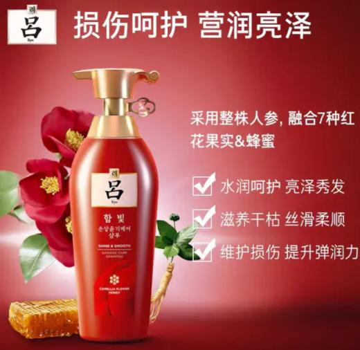 KJ 99元超划算超优惠 个人洗护套装 吕含光耀护营润修护洗发水*红400ml*1+吕舒盈清润净澈控油洗发水400ml*绿*1+惠润沐浴露淡雅果香型600ml 商品图1