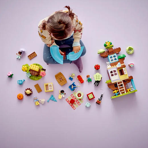 乐高积木 L10993乐高得宝大颗粒系列3合1创意树屋 商品图2