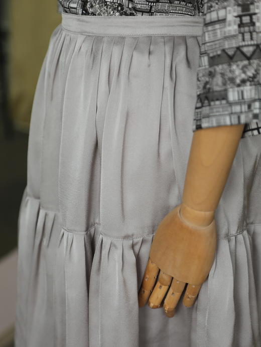 Maison Covet 醋酸百褶半裙 商品图6