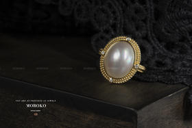 青云戒指|马贝珍珠