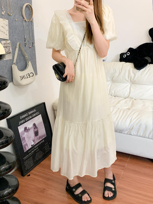 <曾小咸推荐>巨折清仓秒杀，稀有现货24小时发【仅限今日】后背系带连衣裙 商品图4