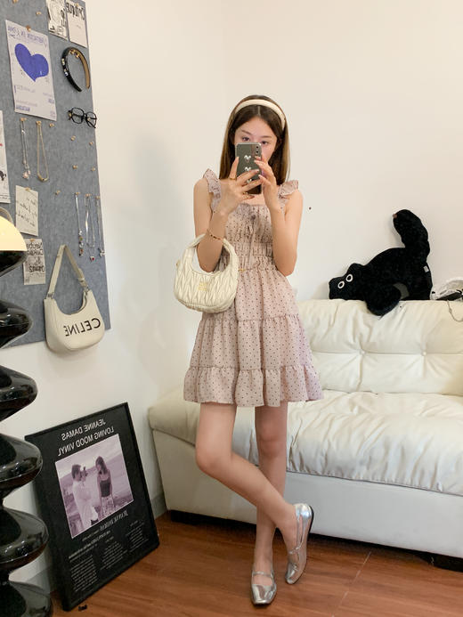 <曾小咸推荐>巨折清仓秒杀，稀有现货24小时发【仅限今日】波点连衣裙 商品图1