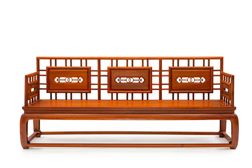 红桥红  家具严选  缅甸花梨（大果紫檀）【小轩窗 沙发 123六件套】 商品图2