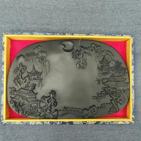 山水砚台（条）