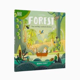 DK出版英文原版 Forest森林 2-6岁儿童英语趣味阅读绘本图画故事书