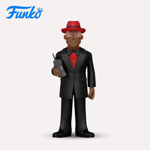 Funko Gold 5" Outkast Big Boi 音乐明星流浪者合唱团成员大冯波《Hey Ya》歌曲演出形象5英寸公仔手办摆件 59502 商品图0