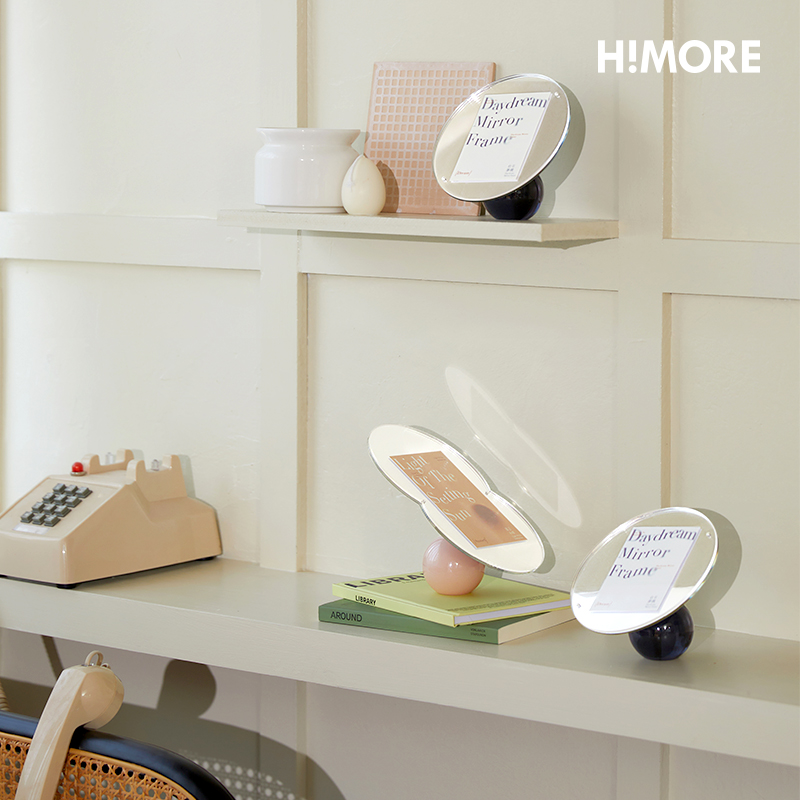 水晶球质感镜面相框