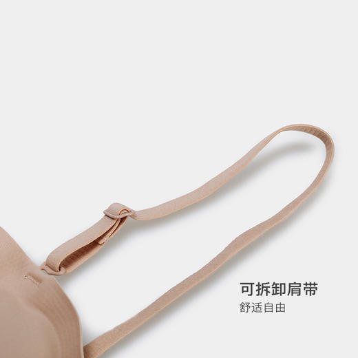 美季美优可拆卸肩带半杯无痕文胸W350306 商品图3