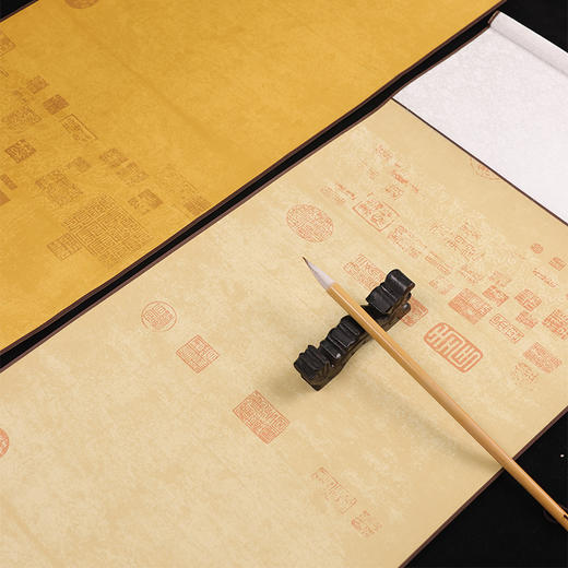 【庆学堂】兰亭序挂轴 横款 半生熟 免装裱 书画作品挂轴 浅仿古/深仿古 商品图2