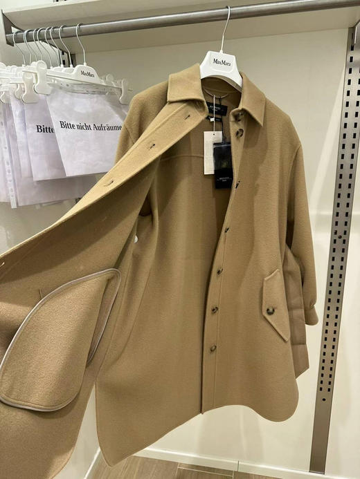 Max Mara 🐑绵羊毛大衣🧥 好价🈶️驼色和绿色 商品图1