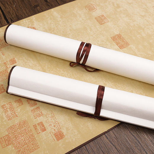 【庆学堂】兰亭序挂轴 横款 半生熟 免装裱 书画作品挂轴 浅仿古/深仿古 商品图3