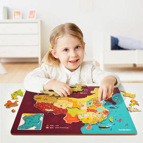 特宝儿中国磁性地图