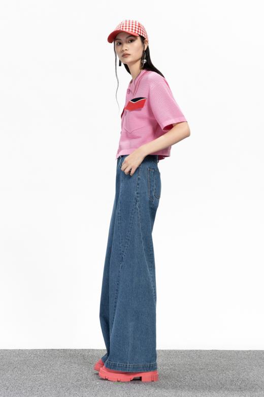 翻领毛织开衫 商品图2