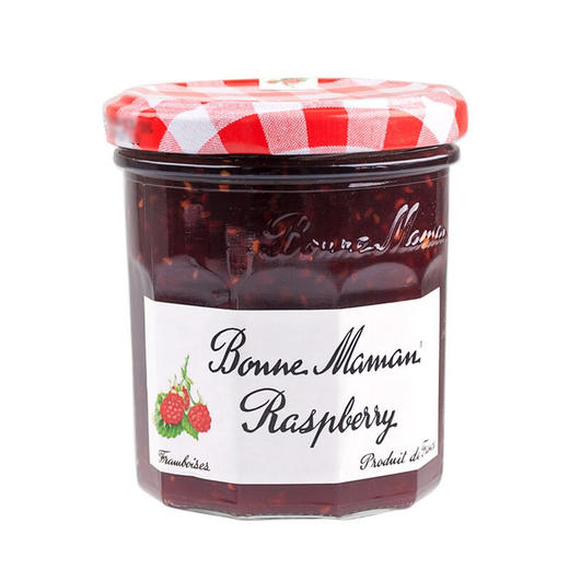 【中欧班列精选2瓶】法国果酱  bonne maman 蓓妮妈妈 树莓/杏果酸奶抹面包果肉酱  225g/瓶  BJYJ 商品图12