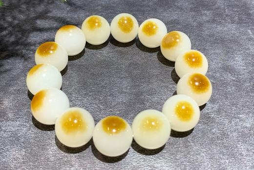 【传藏系列】糖羊脂白玉手串 商品图1