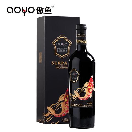 傲鱼跃红葡萄酒礼盒750ml 商品图0