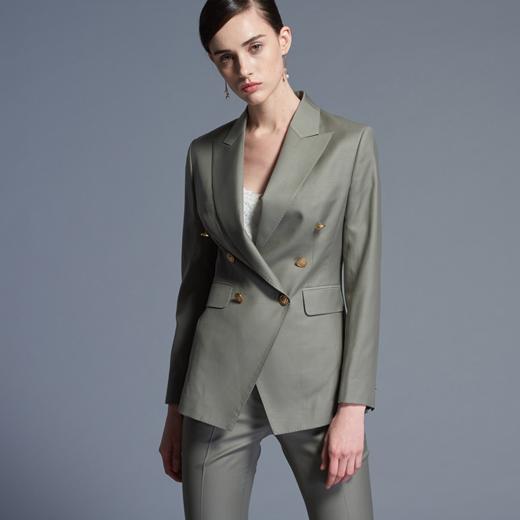 LadySElite西装套装女2022新款气质正装面试高端职业女士西服外套 商品图3