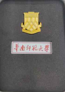 华南师范大学金属校徽套装