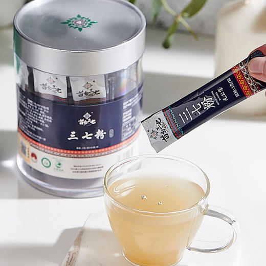 苗乡无公害三七粉90克/瓶 3克/袋x30袋/瓶 云南文山三七粉 商品图3