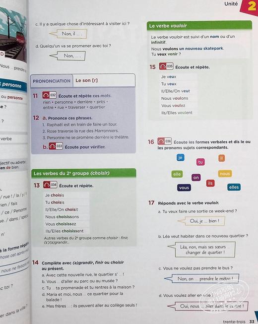 【中商原版】法文原版 青少儿法语教材 Explore 2 学生用书 A1 A2 Explore 2 Livre de leleve A1 A2 商品图7